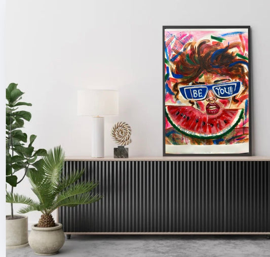 Be Bold fine art print