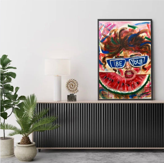 Be Bold fine art print